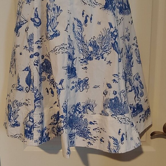 Avec Les Filles Anthropologie Mermaid Fantasy Resort Cruise Nautical Coastal 8 - Picture 6 of 15